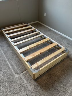 Twin size bed frame