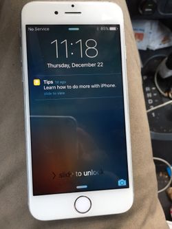 iPhone 6 att not unlocked 16 GB *iOS 9
