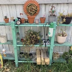 Wooden 3 Tier Plant Holder 