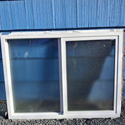 Vinyl Window 48x36 Slider Obscured Glass