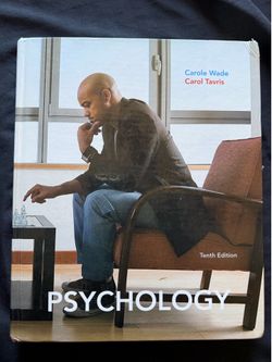 Pearson Psychology Tenth Edition by Carole Wade and Carol Tavris
