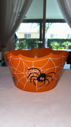 Halloween Spider Web Candy Bowl