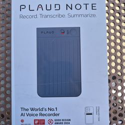PLAUD NOTE Smart AI Voice Recorder - 64GB Blue - GPT-4o Powered