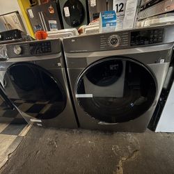 Samsung Front Load Washer And Dryer Set In Gray 🍂