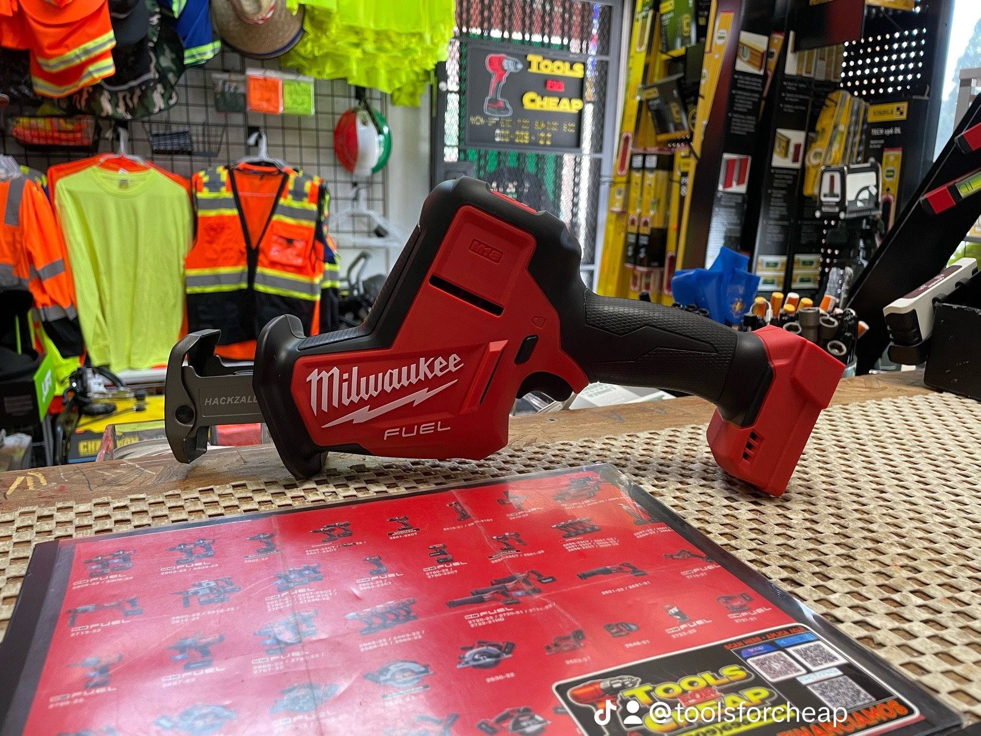 Milwaukee M18 FUEL 18V Lithium-Ion Brushless Cordless HACKZALL Reciprocating Saw (Tool-Only) $189.