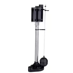 LEO 1/3 HP Pedestal Pump with Stainless Steel Column and Cast Iron Base 