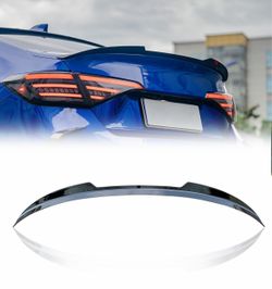 Xprite Rear Spoiler Compatible with 2021 2022 2023 2024 2025 2026 Honda Civic Hatchback FL1/Hybrid FL4/Type R FL5, JDM Mugen-Style ABS Rear Trunk Lip