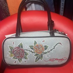 Ed hardy Denim Y2K Purse