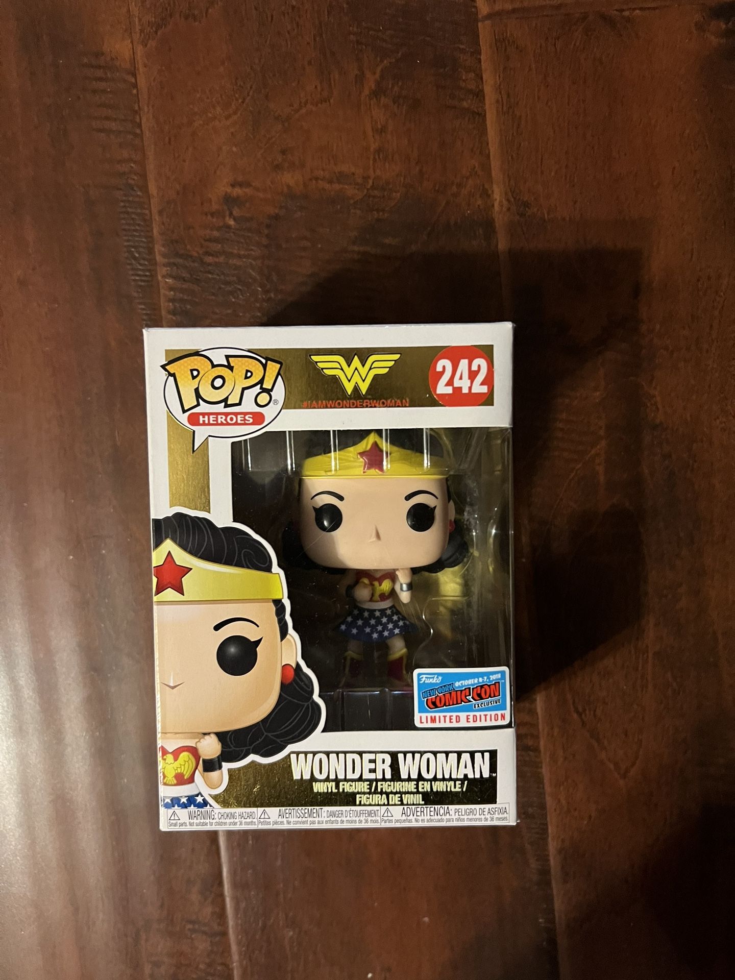 Funko Pop! Wonder Woman #242 – NYCC 2016 Exclusive