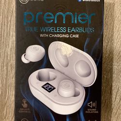 Iconic Premier Wireless Earbuds With Charging Case 