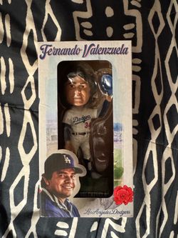 Los Angeles Dodgers Fernando Valenzuela Bobblehead #34 Bank of America