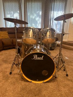 Pearl Export Series Drum Kit with Zilddjan cymbals