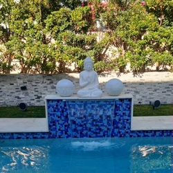 Concrete Buddha And Sphere