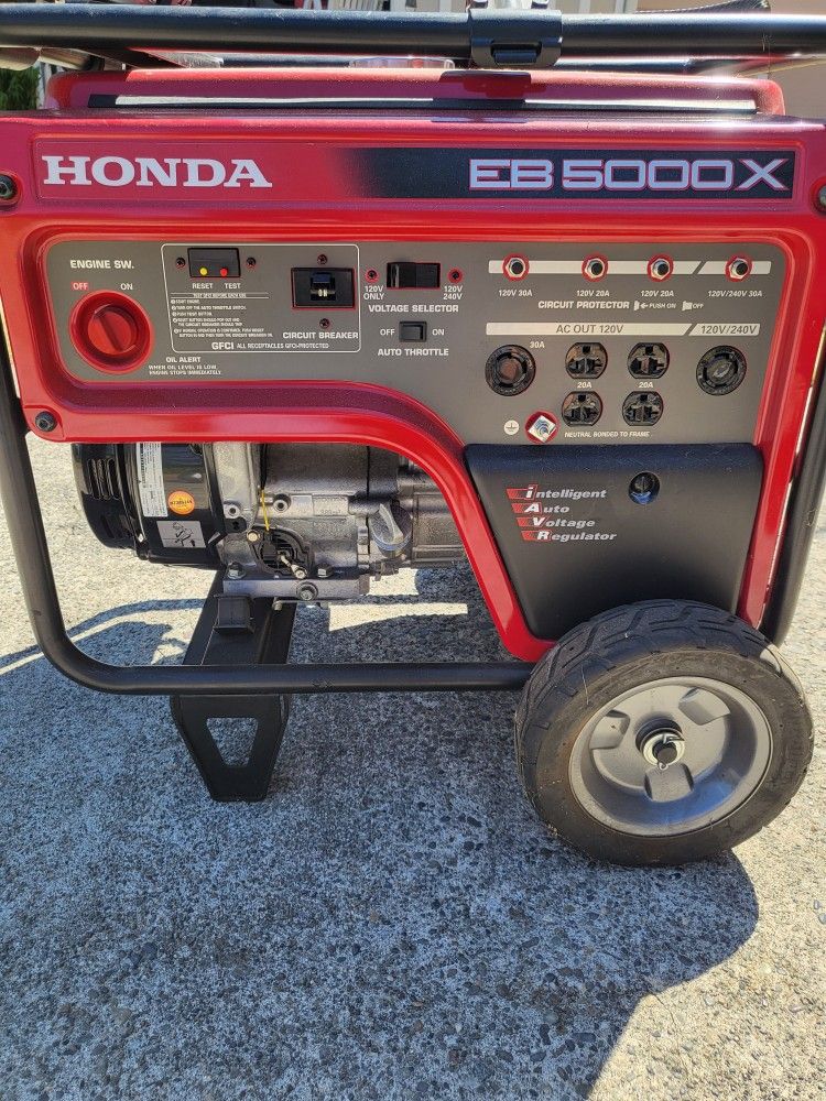 Honda 5k Generator Industrial Eb 5000x