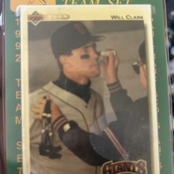 Baseball Cards 1992 SF Giants