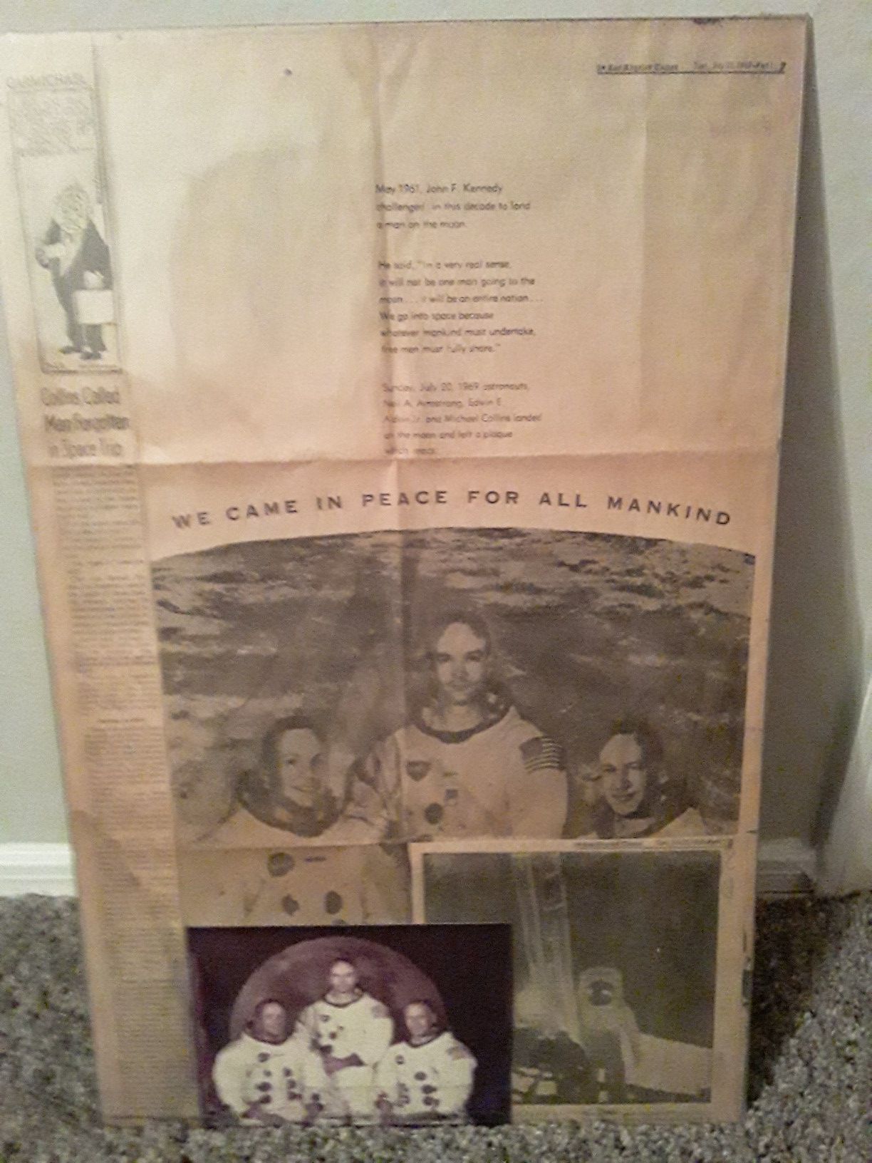 Apollo 11 "Own a part of history " $15