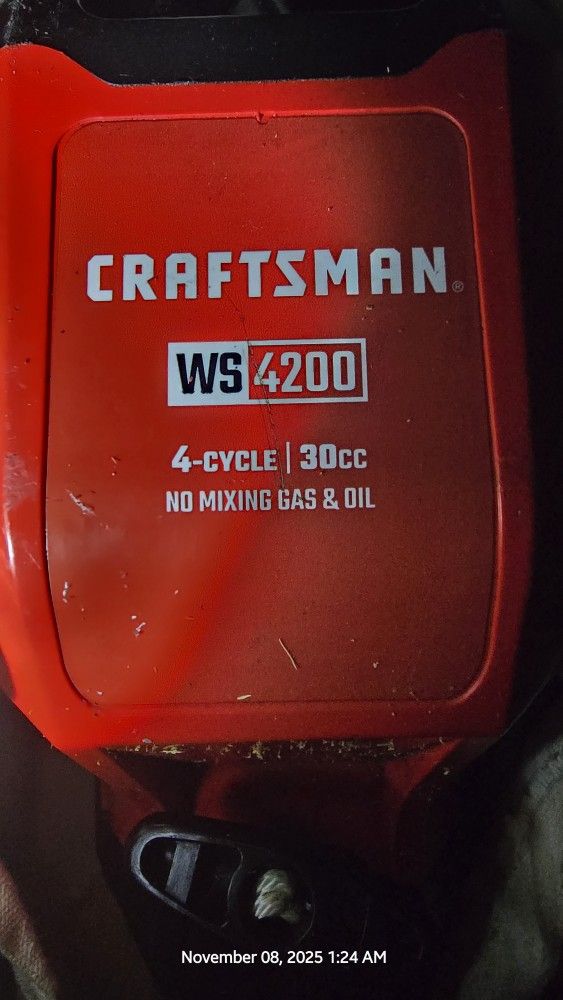 BRAND NEW CRAFTSMAN WS4200 30-cc 4 CYCLE Gas Power Weed Eater ... for ...