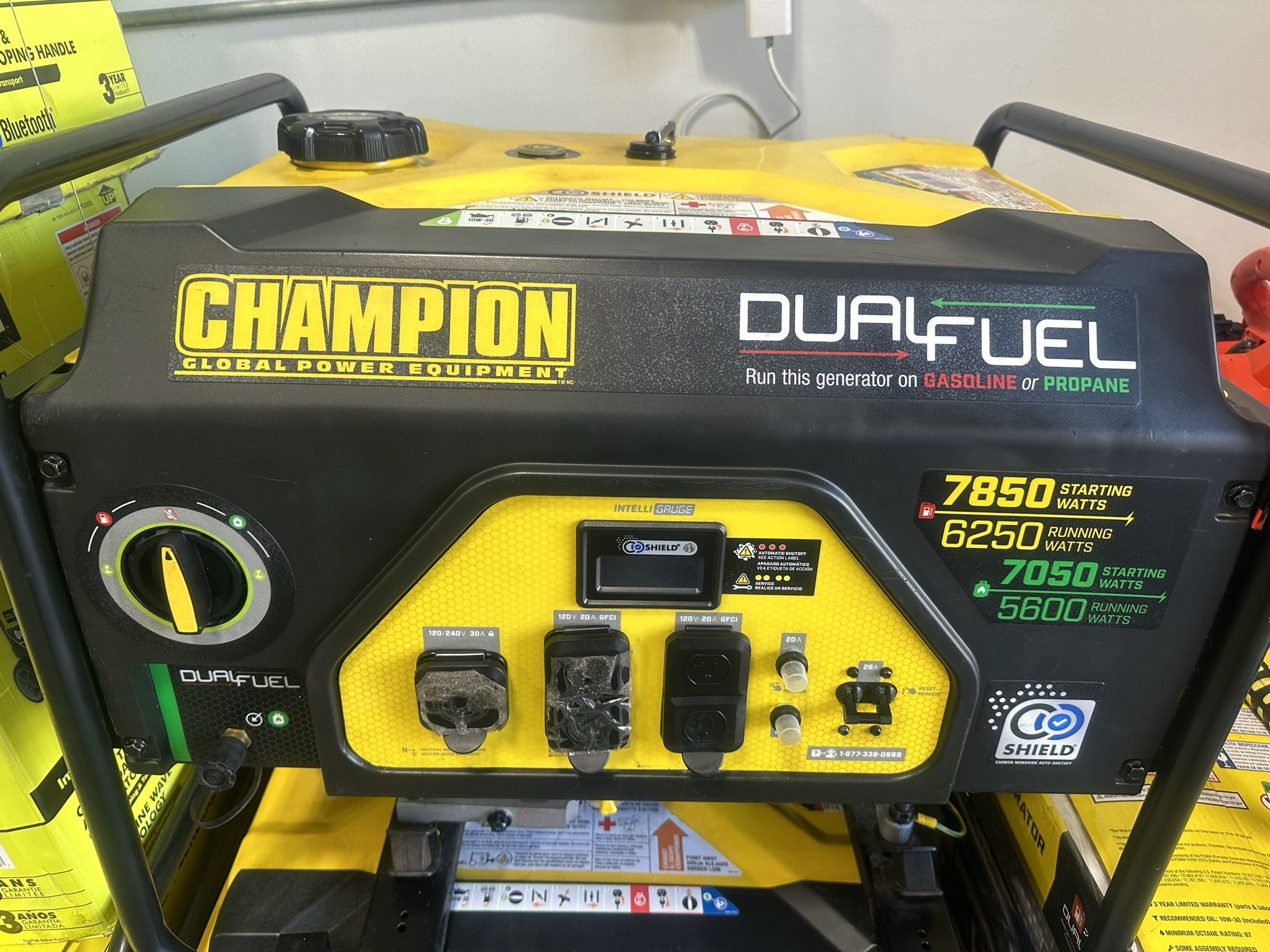 Champion Dual Fuel 7850w