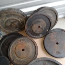 One Inch Standard Weights * $.50/#