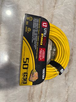 Utilitech Pro 50 ft 14/3 Contractor Extension Cord