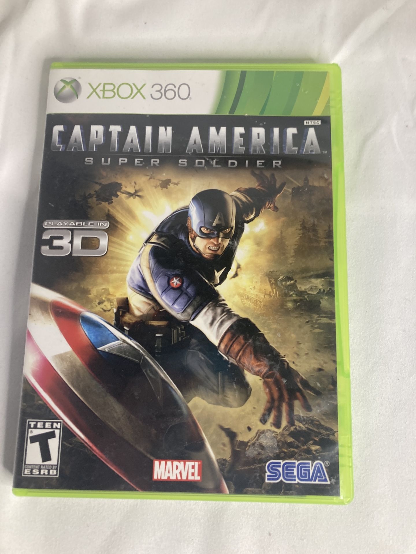 Xbox 360 Captain America Super Soldier CIB