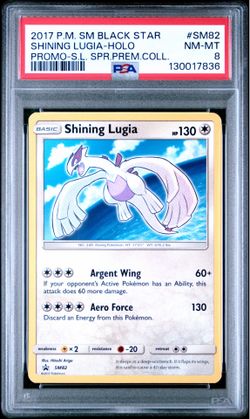 Shining Lugia PSA 8