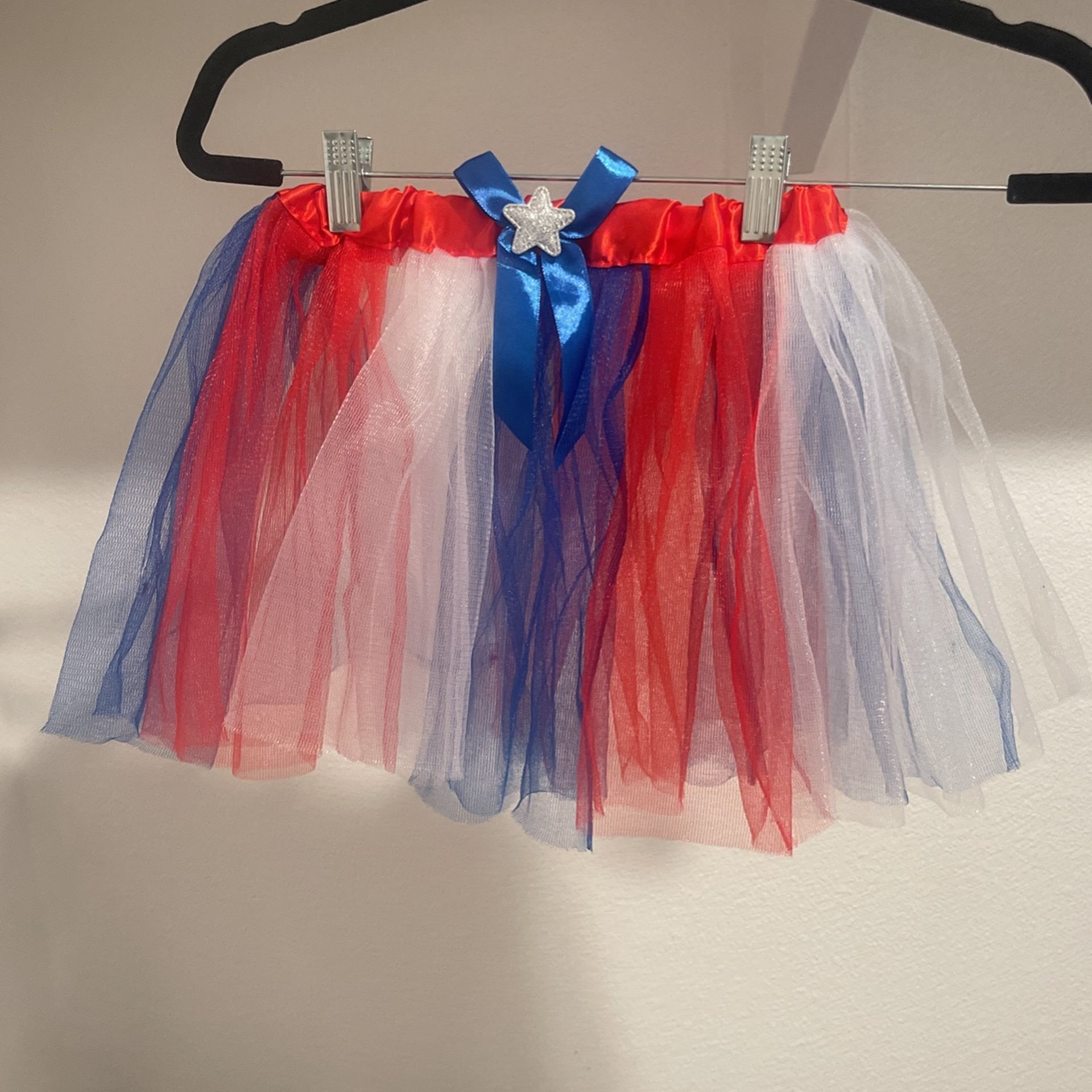 Little Girl’s Tutu - Great For Fourth Of July Or Memorial Day