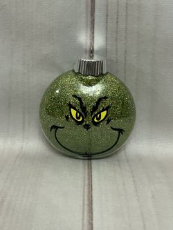 Hand Made Grinch Ornament