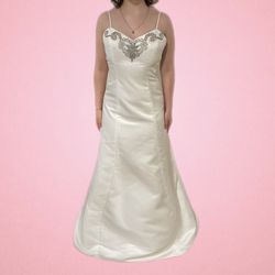 White Gown For Prom Or Wedding 