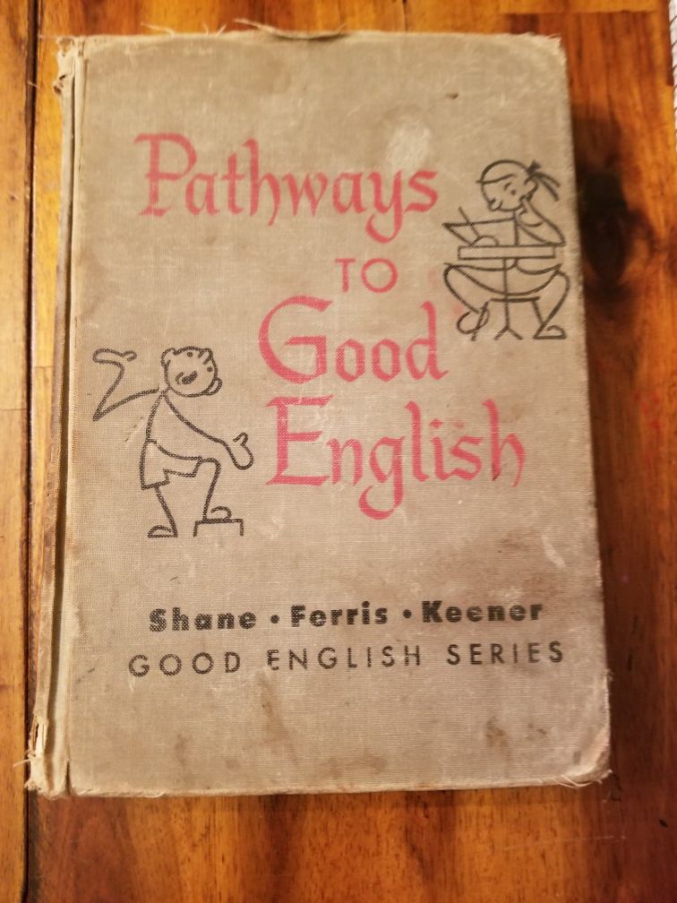 Vintage Grade-School Grammer Textbook
