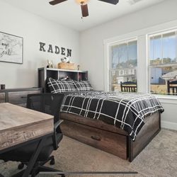 Move Out sale - Full Bed Frame And Box Spring 