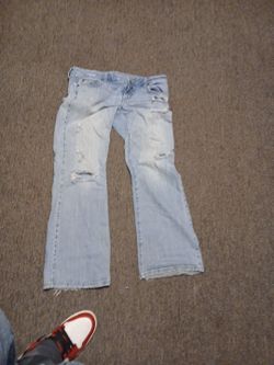 American Eagle Women's Size 10 Blue Jeans