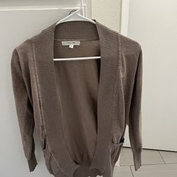 Brown Cardigan Size Small 