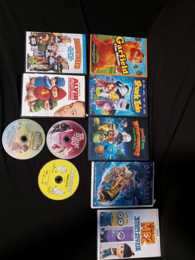 Movies DVD CD Disney Cartoon