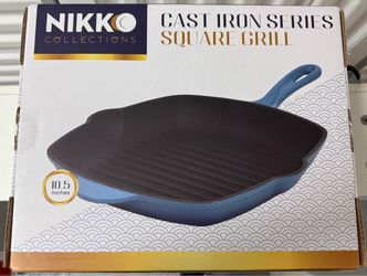 Nikko Collections Cast Iron Square Grill Pan