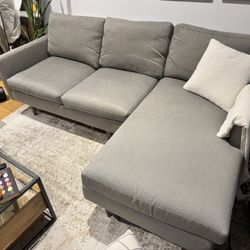 Room & Board Jasper Sectional w/ Chaise – Must Go 5/19 - $400