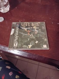 Spec Ops Stealth Patrol PS1 Game