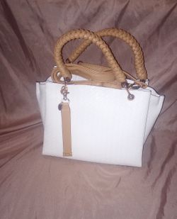 ALDO Off White Handbag/Over The Shoulder Purse 
