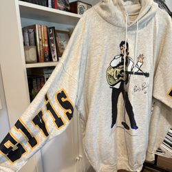 Vintage 90s Elvis Presley Pullover Hoodie