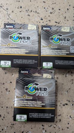 PowerPro Super 8 Slick braided fishing line