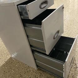 Metal file cabinet
