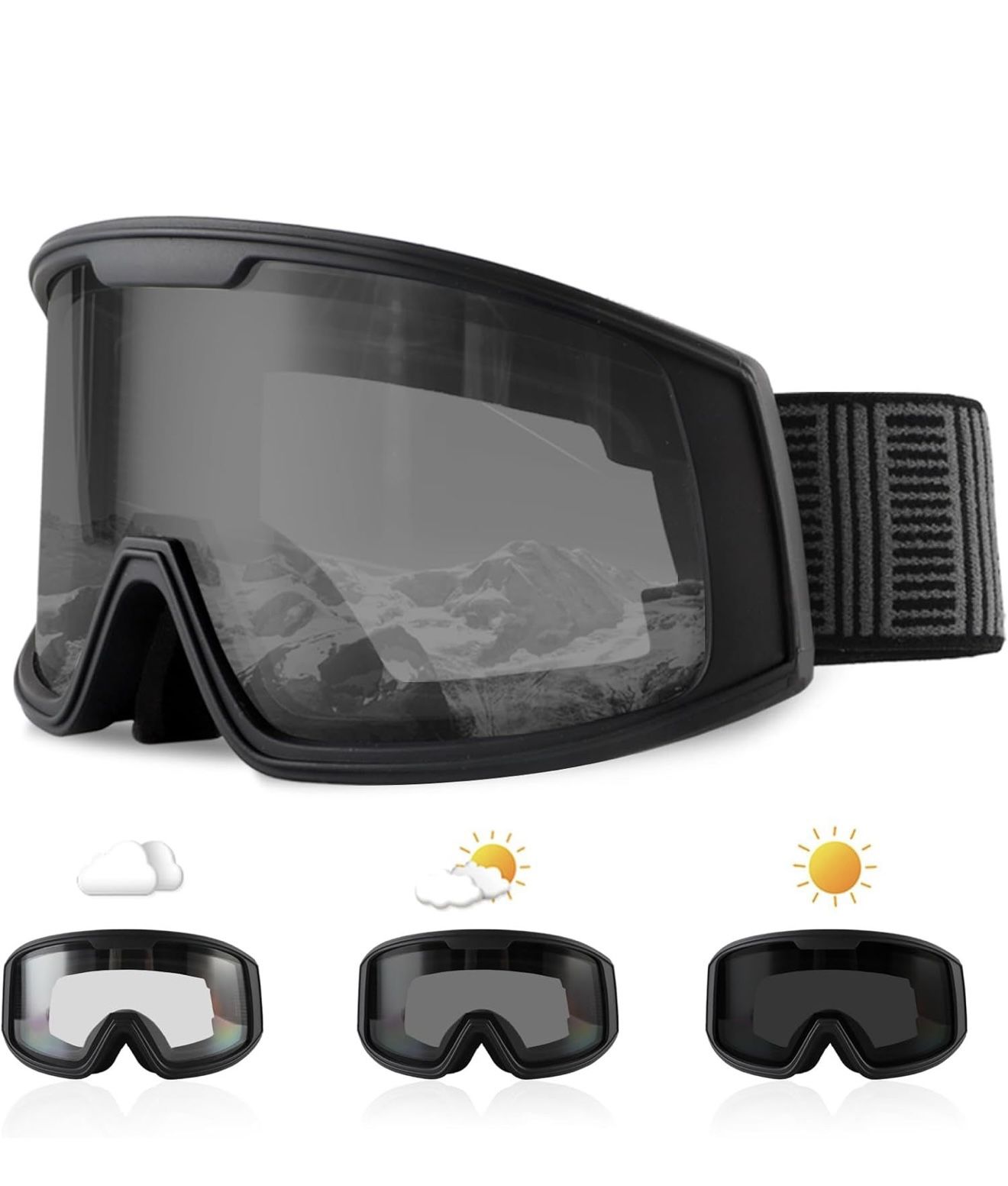 Ukoly Ski/Snowboard Goggles for