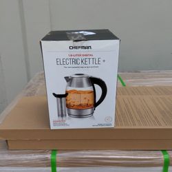 Chefman 1.8L Digital Electric Kettle 