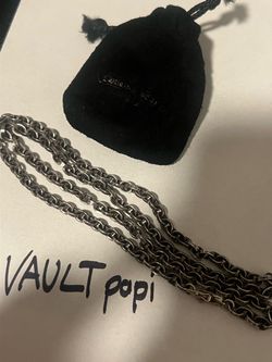 Chrome Hearts 24 Inch Paperchain Silver