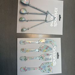 New Kirkland Home Cheese Knives And Measuring Spoons