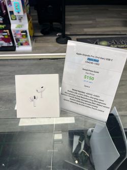 Airpods Pro 2nd Gen USB C Open Box White C0425-1502