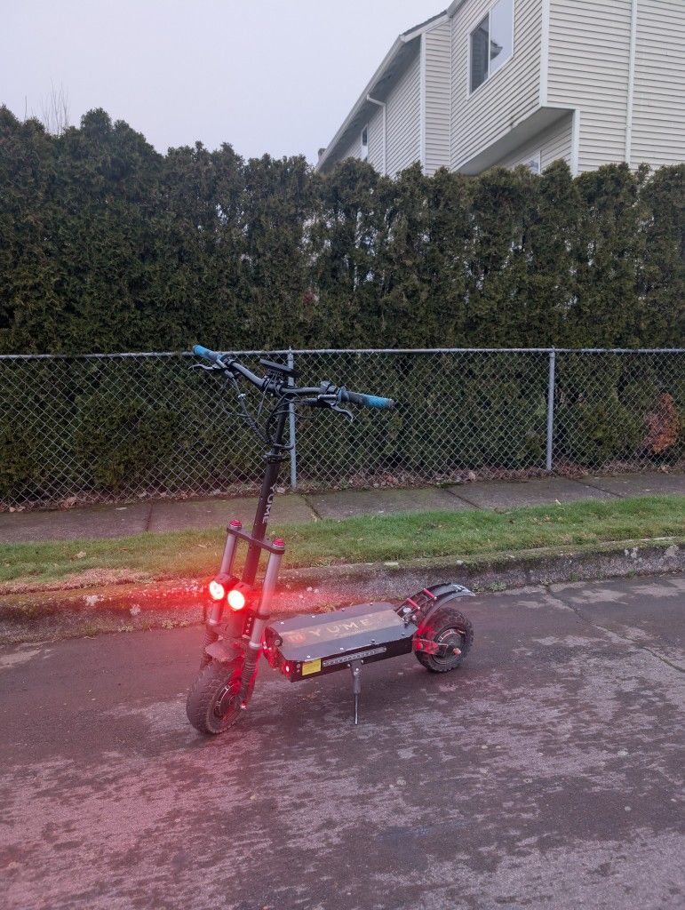 Yume y11 electric scooter 50mph