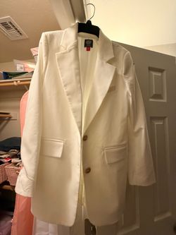Vince Camuto White Blazer