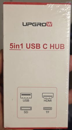 Upgrow 5-in-1 USB-C Hub