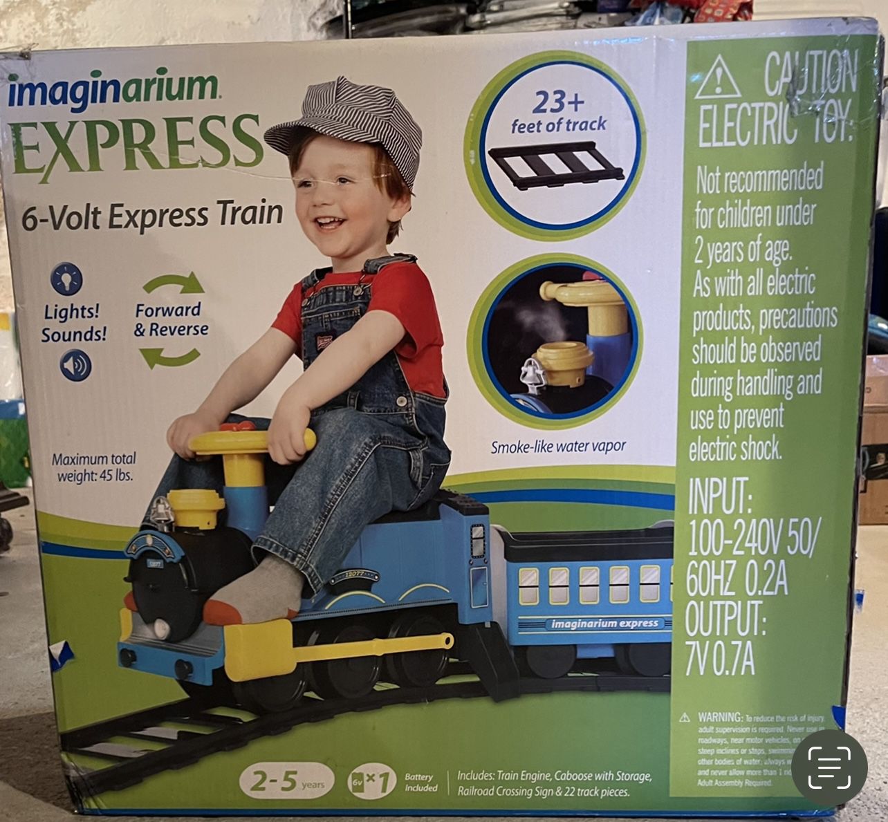 New - Imaginarium Ride On 6v Express Train